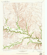 1917 Map of Beaver Creek, 1961 Print