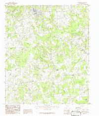 Download a high-resolution, GPS-compatible USGS topo map for Beckville, TX (1986 edition)