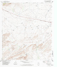 Download a high-resolution, GPS-compatible USGS topo map for Beckwith Hills, TX (1984 edition)