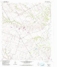 Download a high-resolution, GPS-compatible USGS topo map for Belfalls, TX (1993 edition)