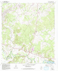 preview thumbnail of historical topo map of Gonzales County, TX in 1964