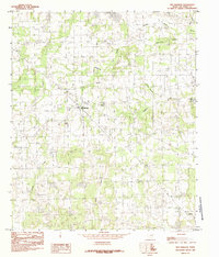 Download a high-resolution, GPS-compatible USGS topo map for Ben Wheeler, TX (1984 edition)