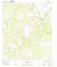 Download a high-resolution, GPS-compatible USGS topo map for Bend, TX (1979 edition)