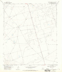 Download a high-resolution, GPS-compatible USGS topo map for Benge Corner SW, TX (1970 edition)