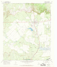 Download a high-resolution, GPS-compatible USGS topo map for Benjamin, TX (1969 edition)