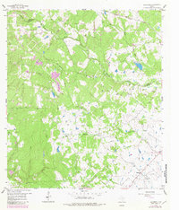 Download a high-resolution, GPS-compatible USGS topo map for Bernardo, TX (1982 edition)