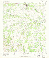 Download a high-resolution, GPS-compatible USGS topo map for Bertram, TX (1970 edition)