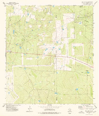 Download a high-resolution, GPS-compatible USGS topo map for Biel Lake NE, TX (1977 edition)