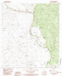 Download a high-resolution, GPS-compatible USGS topo map for Big Apache Hill, TX (1983 edition)