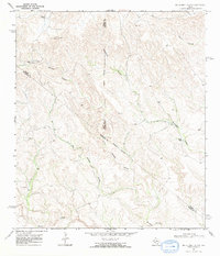 Download a high-resolution, GPS-compatible USGS topo map for Big Brindle Canyon, TX (1971 edition)
