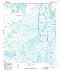 Download a high-resolution, GPS-compatible USGS topo map for Big Hill Bayou, TX (1994 edition)