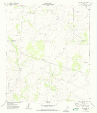 Download a high-resolution, GPS-compatible USGS topo map for Big Lake SE, TX (1974 edition)