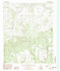 preview thumbnail of historical topo map of Hardeman County, TX in 1983