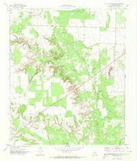 preview thumbnail of historical topo map of Howard County, TX in 1954