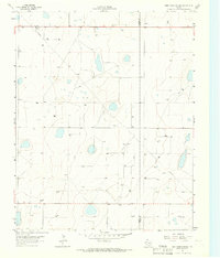 1963 Map of Hartley County, TX, 1966 Print