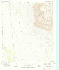 Download a high-resolution, GPS-compatible USGS topo map for Bitter Well Mountain, TX (1976 edition)