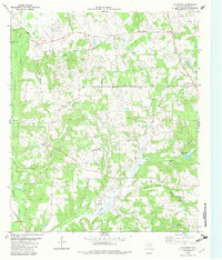 Download a high-resolution, GPS-compatible USGS topo map for Blackfoot, TX (1982 edition)