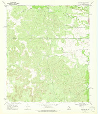 Download a high-resolution, GPS-compatible USGS topo map for Blackwell SW, TX (1972 edition)