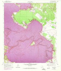 Download a high-resolution, GPS-compatible USGS topo map for Blanchard, TX (1974 edition)