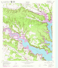 Download a high-resolution, GPS-compatible USGS topo map for Bland, TX (1979 edition)