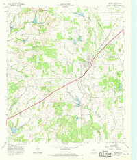 Download a high-resolution, GPS-compatible USGS topo map for Blanket, TX (1969 edition)