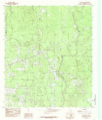 Download a high-resolution, GPS-compatible USGS topo map for Bleakwood, TX (1985 edition)