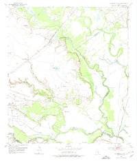 1952 Map of Bloomington SW, 1974 Print