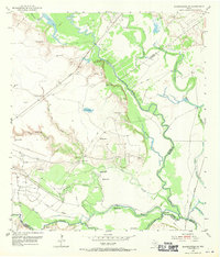 1952 Map of Bloomington SW, 1970 Print