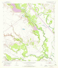 1952 Map of Bloomington SW, 1976 Print