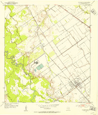 1951 Map of Bloomington, 1953 Print