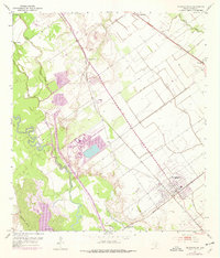 1951 Map of Bloomington, 1976 Print