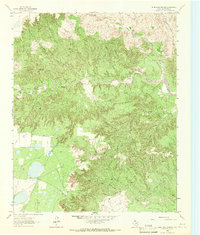 Download a high-resolution, GPS-compatible USGS topo map for Blue Hole Springs, TX (1966 edition)