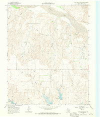 Download a high-resolution, GPS-compatible USGS topo map for Blue Ridge School, TX (1969 edition)