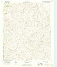 preview thumbnail of historical topo map of Hall County, TX in 1967