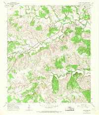 Download a high-resolution, GPS-compatible USGS topo map for Bluff Dale, TX (1967 edition)