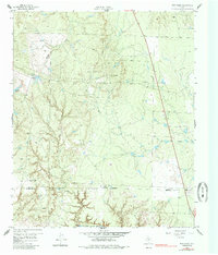 Download a high-resolution, GPS-compatible USGS topo map for Bob Creek, TX (1985 edition)