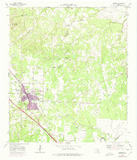 Download a high-resolution, GPS-compatible USGS topo map for Boerne, TX (1975 edition)