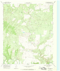 preview thumbnail of historical topo map of Foard County, TX in 1968