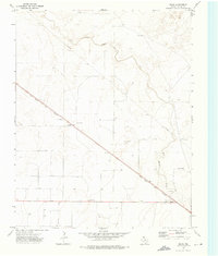 preview thumbnail of historical topo map of Dallam County, TX in 1973