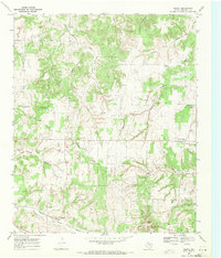 Download a high-resolution, GPS-compatible USGS topo map for Bonita, TX (1971 edition)