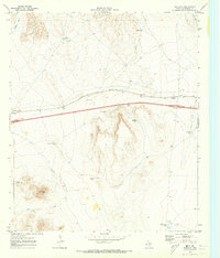 Download a high-resolution, GPS-compatible USGS topo map for Boracho, TX (1973 edition)