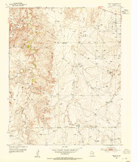 Download a high-resolution, GPS-compatible USGS topo map for Borger SE, TX (1954 edition)