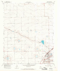 Download a high-resolution, GPS-compatible USGS topo map for Bovina, TX (1968 edition)