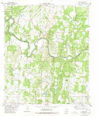 Download a high-resolution, GPS-compatible USGS topo map for Bowser, TX (1980 edition)