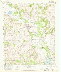 Download a high-resolution, GPS-compatible USGS topo map for Boyd, TX (1969 edition)