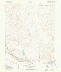 preview thumbnail of historical topo map of Oldham County, TX in 1971