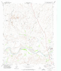 Download a high-resolution, GPS-compatible USGS topo map for Boys Ranch West, TX (1974 edition)
