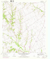 preview thumbnail of historical topo map of Ellis County, TX in 1960