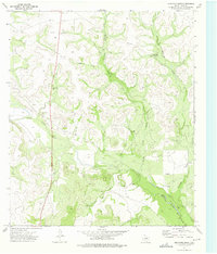 Download a high-resolution, GPS-compatible USGS topo map for Bradford Draw, TX (1975 edition)
