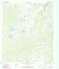 preview thumbnail of historical topo map of McCulloch County, TX in 1963